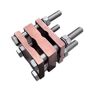  電力十字線夾（高導電紫銅)